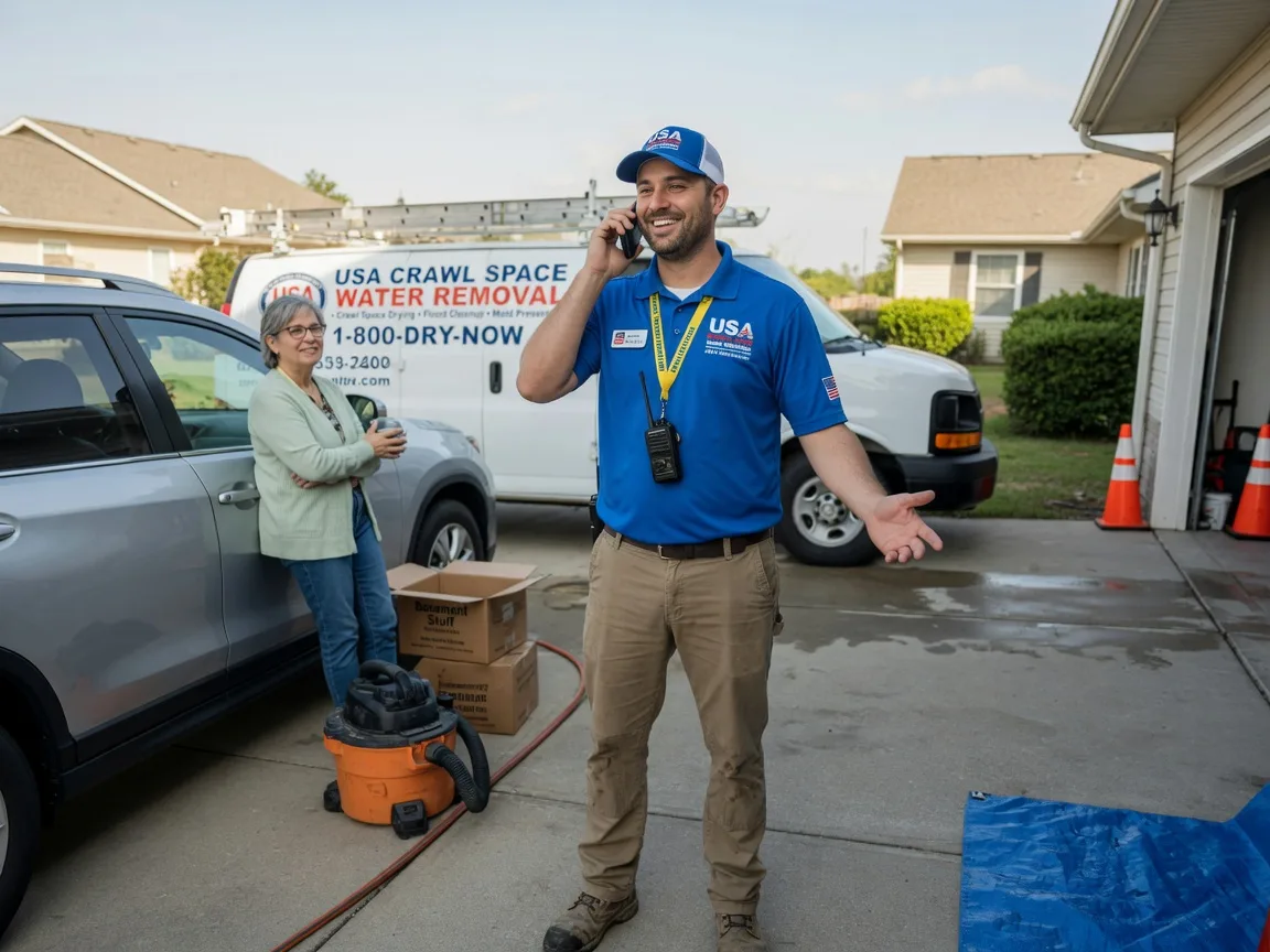 Crawl Space Water Removal Milford, OH FAQs